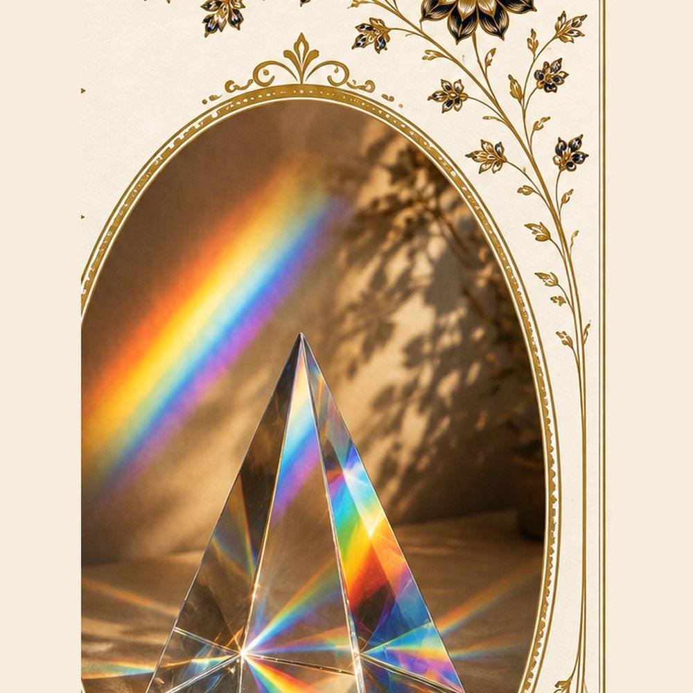 The Aura prism medallion from the House collection plate